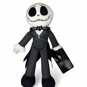 Disney Nightmare Before Christmas Jack Skellington Plush Toy Doll‎ Stuffed Kid